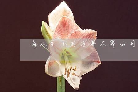 每人8小时这算不算公司违法 每人8小时这算不算公司违法