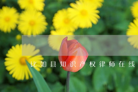 比如县知识产权律师在线免费咨询