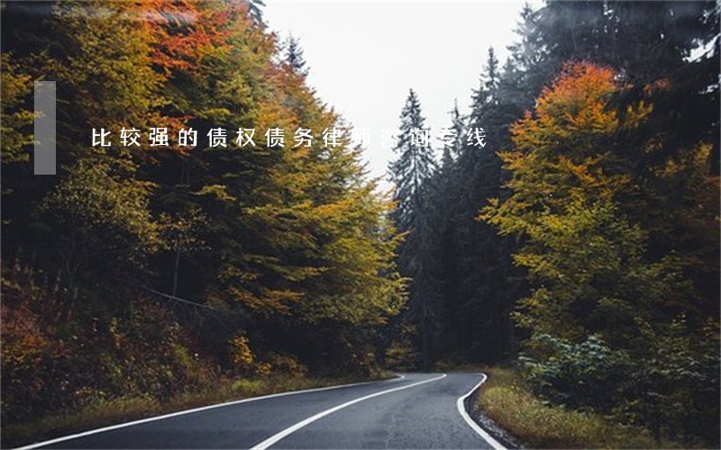 比较强的债权债务律师咨询专线 比较强的债权债务律师咨询专线