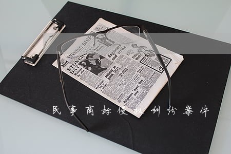 民事商标侵权纠纷案件 民事商标侵权纠纷案件