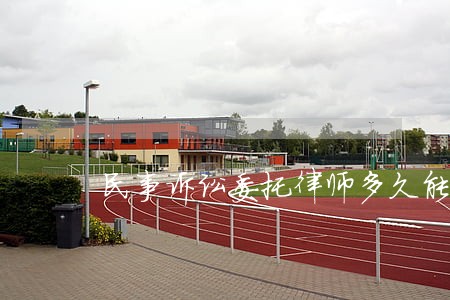 民事诉讼委托律师多久能立案 民事诉讼委托律师多久能立案