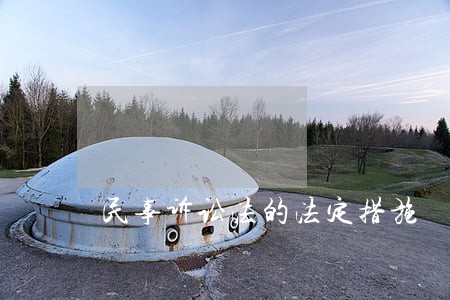 民事诉讼法的法定措施 民事诉讼法的法定措施