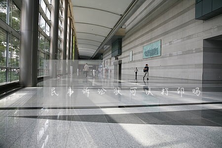 民事诉讼状可以打印吗 民事诉讼状可以打印吗