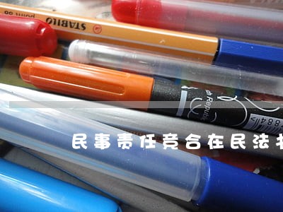 民事责任竞合在民法书