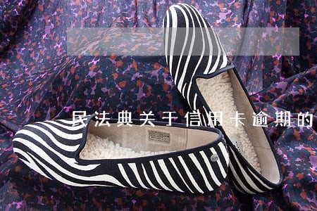 民法典关于信用卡逾期的内容 民法典关于信用卡逾期的内容