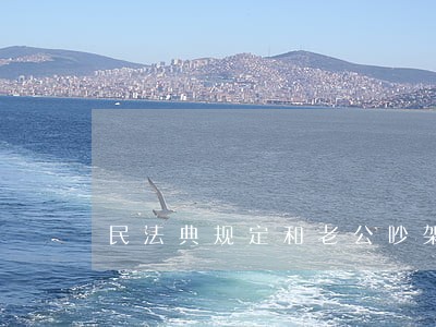 民法典规定和老公吵架离婚了 民法典规定和老公吵架离婚了