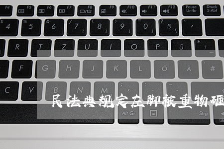 民法典规定左脚被重物砸伤 民法典规定左脚被重物砸伤
