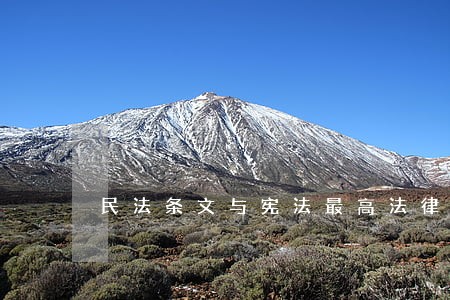 民法条文与宪法最高法律效力 民法条文与宪法最高法律效力