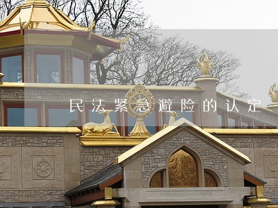 民法紧急避险的认定