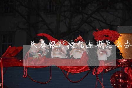 民泰银行授信逾期怎么办 民泰银行授信逾期怎么办