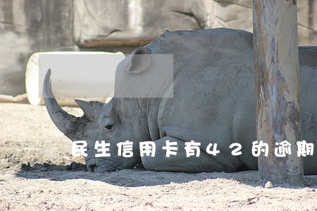民生信用卡有42的逾期违约金 民生信用卡有42的逾期违约金