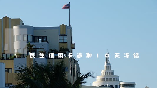 民生信用卡逾期10天冻结 民生信用卡逾期10天冻结