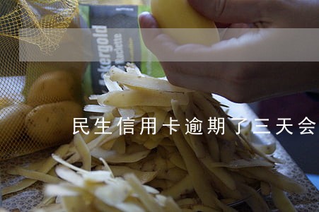 民生信用卡逾期了三天会上征信吗