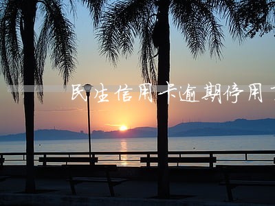 民生信用卡逾期停用了 民生信用卡逾期停用了