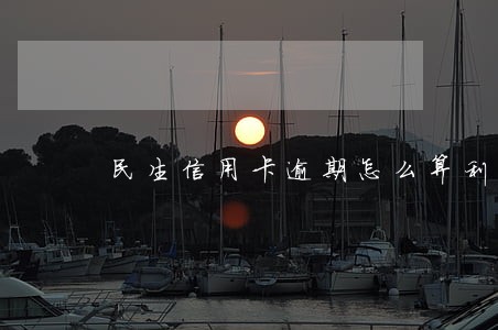 民生信用卡逾期怎么算利息 民生信用卡逾期怎么算利息