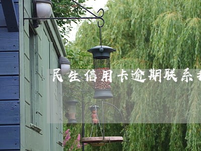 民生信用卡逾期联系我了