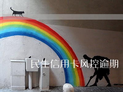 民生信用卡风控逾期 民生信用卡风控逾期