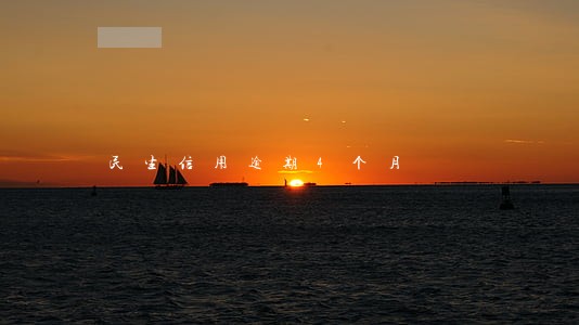 民生信用逾期4个月 民生信用逾期4个月