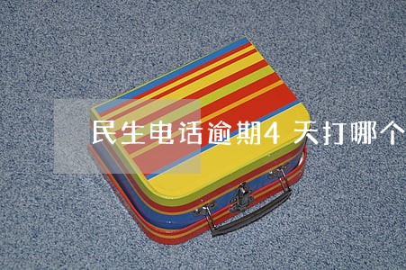 民生电话逾期4天打哪个电话 民生电话逾期4天打哪个电话