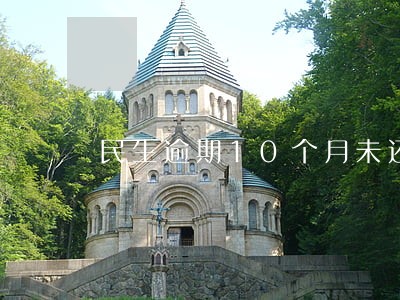 民生逾期10个月未还款的后果 民生逾期10个月未还款的后果