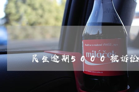民生逾期5000被诉讼 民生逾期5000被诉讼