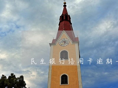 民生银行信用卡逾期一年能用吗