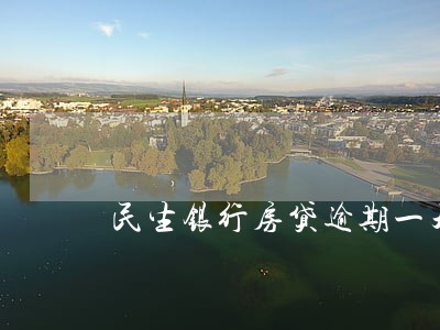 民生银行房贷逾期一天会怎样 民生银行房贷逾期一天会怎样
