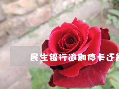 民生银行逾期停卡还能用吗