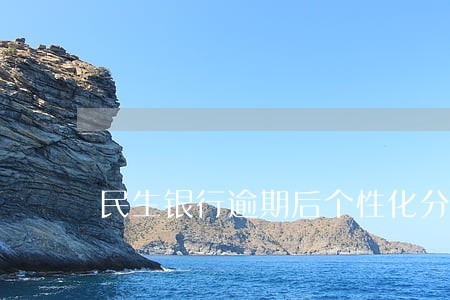 民生银行逾期后个性化分期手续费 民生银行逾期后个性化分期手续费