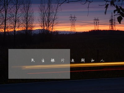 民生银行逾期扣人