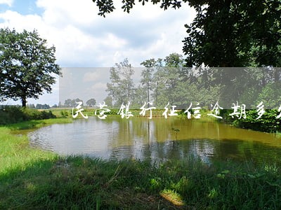 民营银行征信逾期多久会上征信 民营银行征信逾期多久会上征信
