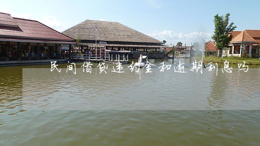 民间借贷违约金和逾期利息吗 民间借贷违约金和逾期利息吗