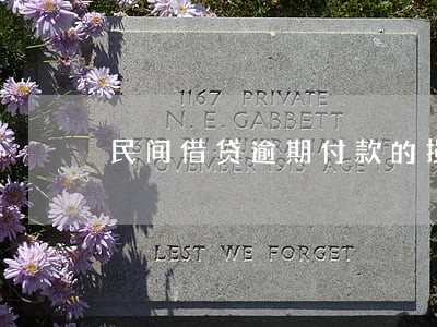 民间借贷逾期付款的损失 民间借贷逾期付款的损失