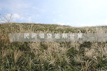 民间借贷逾期计算