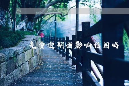 气费逾期会影响信用吗 气费逾期会影响信用吗