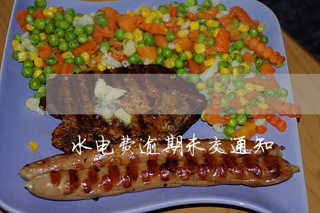水电费逾期未交通知 水电费逾期未交通知