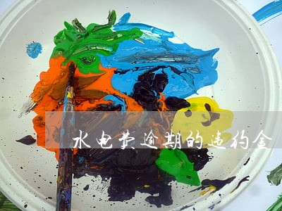 水电费逾期的违约金 水电费逾期的违约金