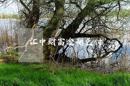 汇中财富逾期兑付 汇中财富逾期兑付