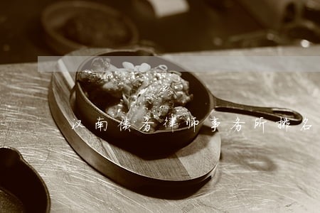 汉南债务律师事务所排名 汉南债务律师事务所排名
