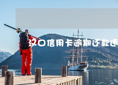 汉口信用卡逾期还款违约金 汉口信用卡逾期还款违约金