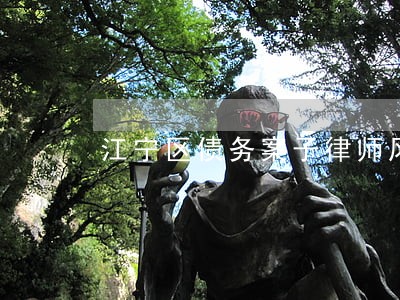 江宁区债务案子律师风险代理 江宁区债务案子律师风险代理