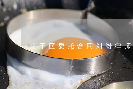 江干区委托合同纠纷律师 江干区委托合同纠纷律师