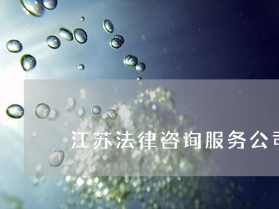 江苏法律咨询服务公司 江苏法律咨询服务公司