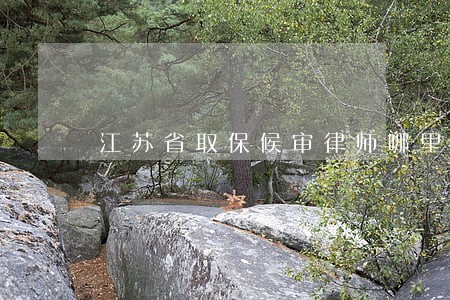 江苏省取保候审律师哪里找 江苏省取保候审律师哪里找