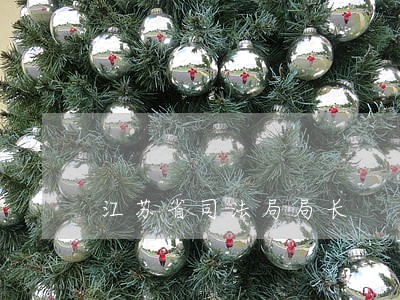 江苏省司法局局长 江苏省司法局局长