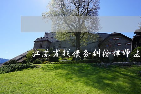 江苏省找债务纠纷律师法律咨询 江苏省找债务纠纷律师法律咨询