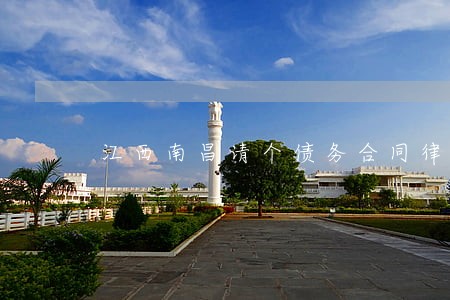 江西南昌请个债务合同律师 江西南昌请个债务合同律师