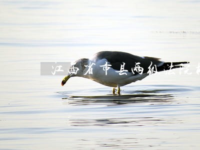 江西省市县两级法院检察院备考 江西省市县两级法院检察院备考