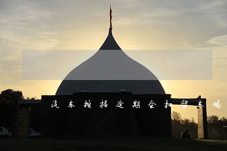 汽车按揭逾期会扣留车吗 汽车按揭逾期会扣留车吗