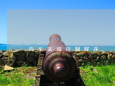 汽车法规控制程序 汽车法规控制程序
